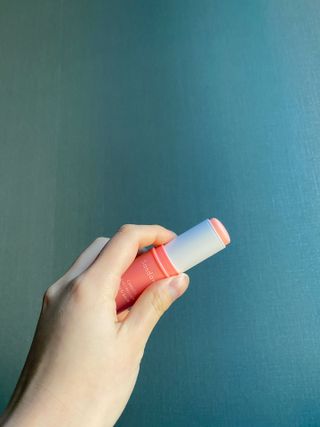 스킨큐어 산다화 카멜리아 안티 링클 멀티밤 — 5점을 준 리뷰어가 2022년 2월 올린 사용 사진