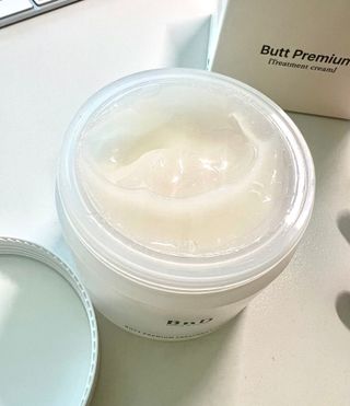 비엔디 2NOW[한글]BnD 바디 주름개선 엉덩이크림 — 5점을 준 리뷰어가 2025년 1월 올린 사용 사진