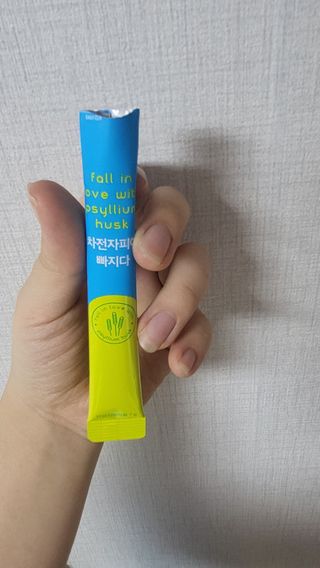메디포스트 모비타 바디코드 식이섬유 차전자피에 빠지다 30포 — 5점을 준 리뷰어가 2023년 1월 올린 사용 사진
