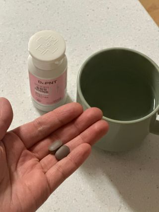 닥터피엔티 [Dr.PNT] 하루 2알로 건강한 다이어트! 한겨울에도 체지방만 쏙~ 슬림핏 다이어트 — 3.5점을 준 리뷰어가 2023년 2월 올린 사용 사진