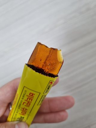자연에온 경남제약 비타민 쉬머 저분자콜라겐 20g x 30포 — 5점을 준 리뷰어가 2021년 12월 올린 사용 사진