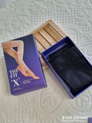 땡스마이레그 더핏X 압박밴드 허벅지확장형 — 5점을 준 리뷰어가 2022년 8월 올린 사용 사진