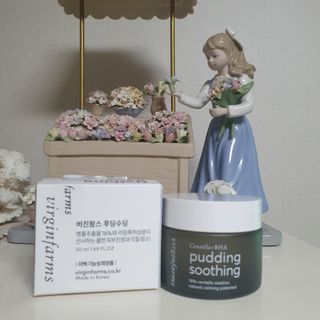 [NEW_버진팜스 푸딩수딩] 투명 푸딩젤이 선사하는 빠른 진정과 깨끗한 피부결 정돈 — 5점을 준 리뷰어가 2021년 11월 올린 사용 사진