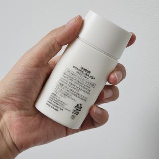 아이레시피 모이스트터치 스포츠 선밀크 50ml (SPF50+ PA+++) — 5점을 준 리뷰어가 2023년 2월 올린 사용 사진