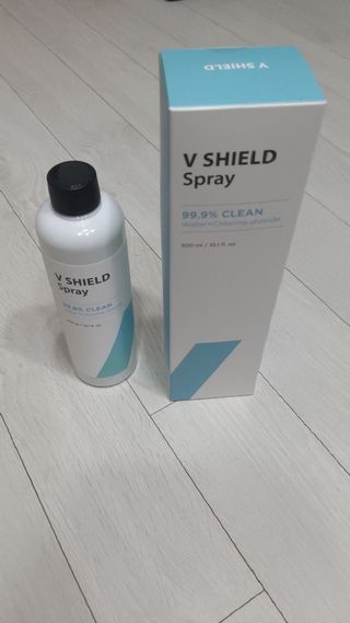 브이쉴드 살균 스프레이 300ml — 5점을 준 리뷰어가 2021년 7월 올린 사용 사진
