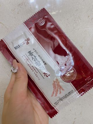 힘내라김홍삼 홍삼활력진 50ml x 5포 — 5점을 준 리뷰어가 2021년 3월 올린 사용 사진