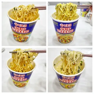 NISSIN 닛신 컵누들  4종 - 씨푸드오리지날, 씨푸드 스파이시, 씨푸드 커리, 씨푸드 XO소스 — 5점을 준 리뷰어가 2022년 5월 올린 사용 사진