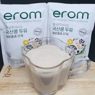 이롬 황성주 박사의 국산콩 두유 검은콩과 17곡 프리미엄 — 5점을 준 리뷰어가 2021년 5월 올린 사용 사진