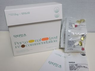 [닥터잇츠] 개인맞춤형 건강기능식품_2종 중 택 1 — 4.5점을 준 리뷰어가 2024년 1월 올린 사용 사진