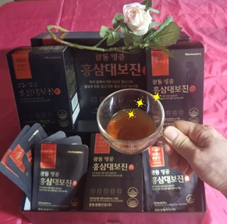 광동생활건강 광동 명품 홍삼대보진 50mL x 30포 — 5점을 준 리뷰어가 2023년 4월 올린 사용 사진