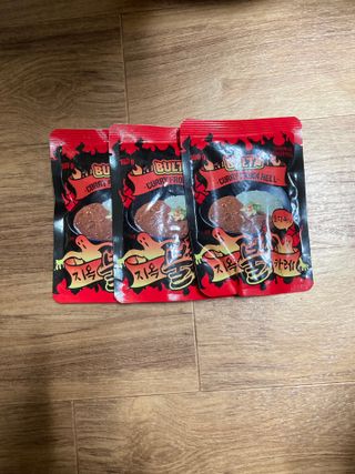 불타 지옥불카레 불지옥맛 180g x 3봉 — 4.5점을 준 리뷰어가 2021년 6월 올린 사용 사진