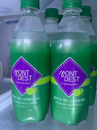 몽베스트 Montbest with Sparkling water Lime20병 — 5점을 준 리뷰어가 2021년 10월 올린 사용 사진