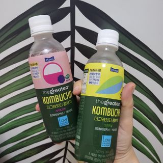 더그레잇티 콤부차 [매일유업] 더그레잇티 44kcal 콤부차 300ml *12개입 (오리지널 6개+베리리치 6개) — 5점을 준 리뷰어가 2023년 7월 올린 사용 사진