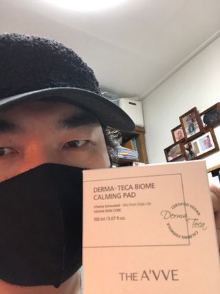 디에이브 더마-테카 바이옴 카밍패드 60매 — 5점을 준 리뷰어가 2022년 11월 올린 사용 사진