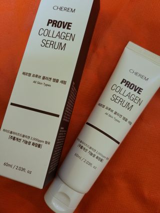 체르엠  프루브 콜라겐 앰플세럼 60ml 1병 — 5점을 준 리뷰어가 2022년 2월 올린 사용 사진