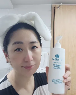 TRANDMI 트랜드미 래디언스 더블겔 클렌저 — 5점을 준 리뷰어가 2022년 9월 올린 사용 사진