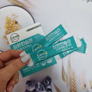 [유산균] 오마이락 장편한습관 프로바이오틱스 30P — 4점을 준 리뷰어가 2022년 11월 올린 사용 사진