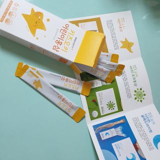 [이뮤니티플러스]우리아이 면역오키, 건강오키 _ 키즈오키 어린이홍삼 10포 1box — 4점을 준 리뷰어가 2022년 3월 올린 사용 사진