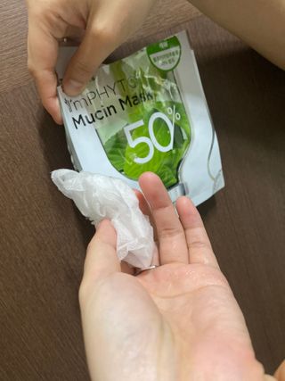 리더스코스메틱 리더스 아임피토 마스크 6종 — 5점을 준 리뷰어가 2021년 10월 올린 사용 사진