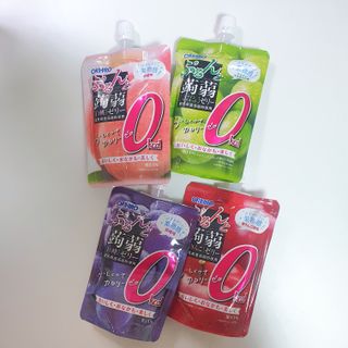 ORIHIRO 오리히로 곤약젤리 제로칼로리 130g 4종 4팩(맛별로 1팩씩) — 5점을 준 리뷰어가 2023년 1월 올린 사용 사진