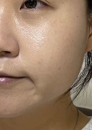 하멜 비건 아쿠아 글로우 제로핏 쿠션 — 5점을 준 리뷰어가 2022년 8월 올린 사용 사진