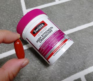 Swisse 스위스 고함량 크랜베리 25000mg 90정 — 5점을 준 리뷰어가 2021년 1월 올린 사용 사진