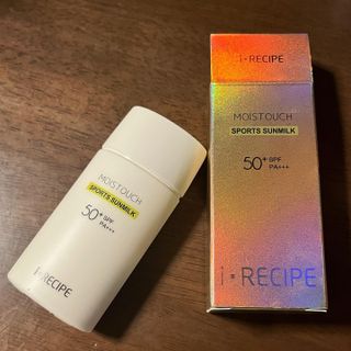 아이레시피 모이스트터치 스포츠 선밀크 50ml (SPF50+ PA+++) — 4점을 준 리뷰어가 2023년 6월 올린 사용 사진