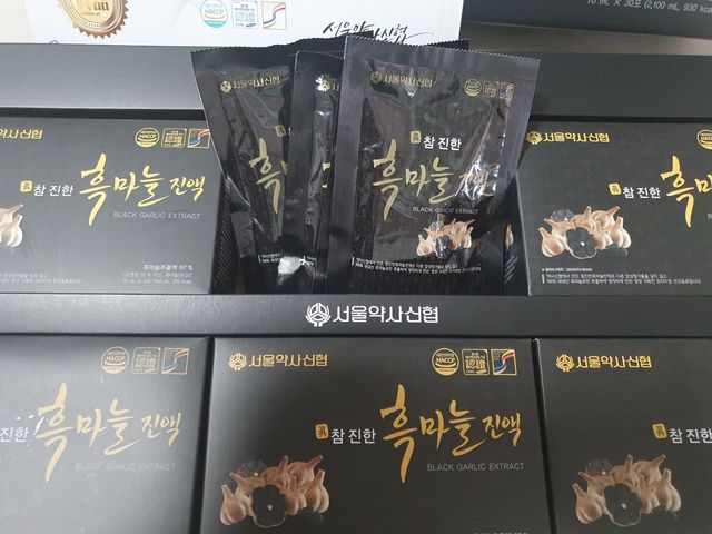 약사신협_흑마늘진액_70mlx30포 리뷰 사진