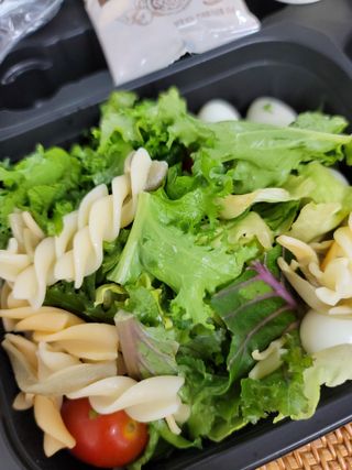 참살이도시락 작심삼일 샐러드도시락 3개 맛보기 새벽배송 또는 택배배송 — 5점을 준 리뷰어가 2021년 7월 올린 사용 사진