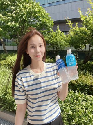 [동아오츠카] 포카리스웨트  500ml PET + 이온워터 500ml PET — 5점을 준 리뷰어가 2025년 6월 올린 사용 사진