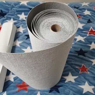 쿠셔니 붙이는 실크단열벽지 50cm x 20m 4olor 중 택1 — 5점을 준 리뷰어가 2022년 1월 올린 사용 사진