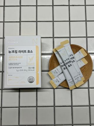 [뉴트립] ✅라이트 효소 1박스 1개월 분 (3g x 30포) — 5점을 준 리뷰어가 2023년 3월 올린 사용 사진