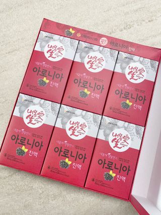 서울약사신협_내몸애생발란스아로니아_70ml x 30포 — 5점을 준 리뷰어가 2021년 6월 올린 사용 사진