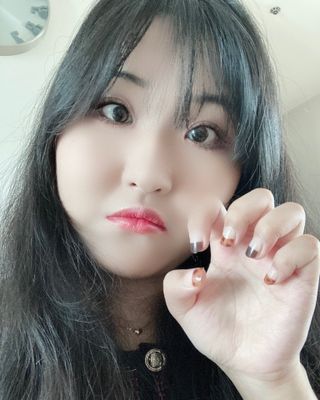 데싱디바 매직프레스 가을신상 숏 스퀘어_3종 중 택1 — 5점을 준 리뷰어가 2021년 9월 올린 사용 사진