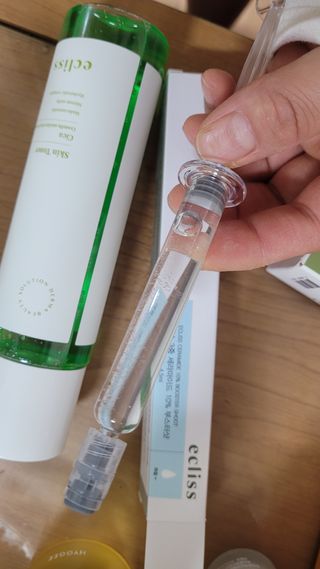 에클리스 피어나 스킨토너 — 4.5점을 준 리뷰어가 2022년 3월 올린 사용 사진