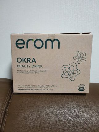 [이롬] 오크라 마시는 뷰티드링크 100mL x 20입 — 5점을 준 리뷰어가 2022년 9월 올린 사용 사진