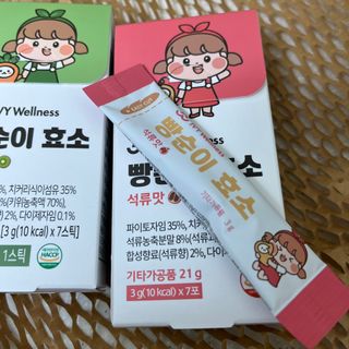 아이비웰니스 빵순이 효소 키위맛 7포 + 석류맛 7포 (총 14포, 2주분) — 5점을 준 리뷰어가 2022년 12월 올린 사용 사진
