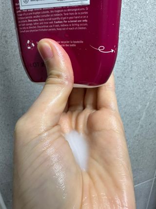카프리나 프레쉬 산양밀크 어메이징 바디워시 500ml(오리지널향) — 5점을 준 리뷰어가 2023년 4월 올린 사용 사진