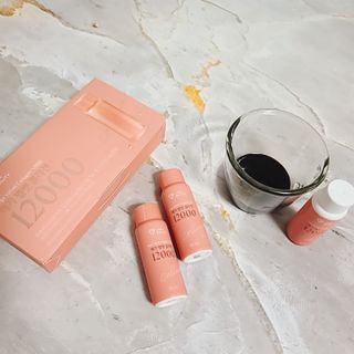 랩앤뷰티 메가 벨벳 콜라겐 12000 — 5점을 준 리뷰어가 2021년 6월 올린 사용 사진