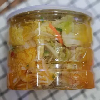 셰프애찬 단호박 백김치 1kg — 5점을 준 리뷰어가 2022년 10월 올린 사용 사진