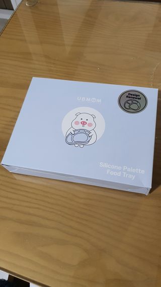 유비맘 캐릭터 실리콘 흡착 식판_색상 랜덤발송 — 5점을 준 리뷰어가 2021년 1월 올린 사용 사진