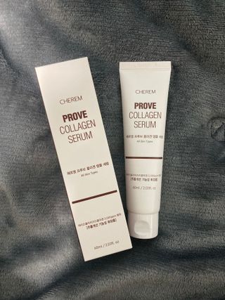 체르엠  프루브 콜라겐 앰플세럼 60ml 1병 — 5점을 준 리뷰어가 2022년 3월 올린 사용 사진