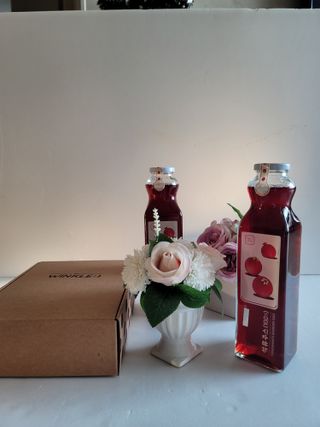 [바이윙클] 페르시아 유기농 석류 착즙주스 750ml 2병 + 선물박스 세트 — 5점을 준 리뷰어가 2022년 3월 올린 사용 사진