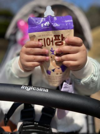 [몸엔용] 우리 아이 건강간식, 달콤한 녹용곤약젤리 디어팡 4종 — 5점을 준 리뷰어가 2022년 4월 올린 사용 사진