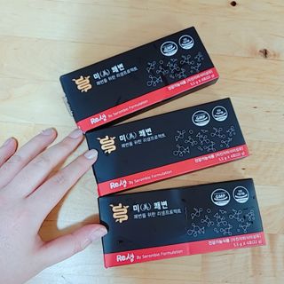 새롬바이오 리생 [미쾌변] 차전자피 식이섬유 건강기능식품 3팩 — 4점을 준 리뷰어가 2021년 6월 올린 사용 사진