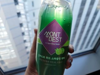 몽베스트 Montbest with Sparkling water Lime20병 — 4점을 준 리뷰어가 2021년 10월 올린 사용 사진