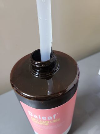 달리프 진저 베러 퍼퓸 탈모 완화 샴푸 1000ml 향 3종 — 5점을 준 리뷰어가 2021년 1월 올린 사용 사진