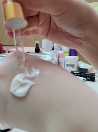 랑팡 EGF+FGF 10ppm 리포좀 앰플 원액 10ml — 5점을 준 리뷰어가 2021년 10월 올린 사용 사진