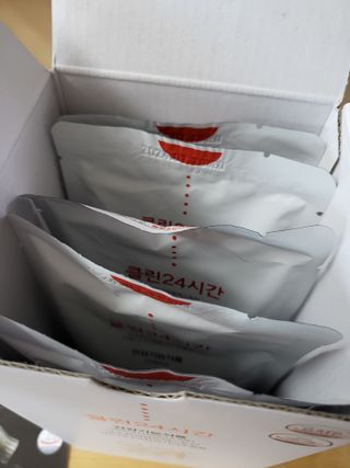 클린24시간 1BOX(5포) + 전용보틀(500ml) — 5점을 준 리뷰어가 2022년 8월 올린 사용 사진