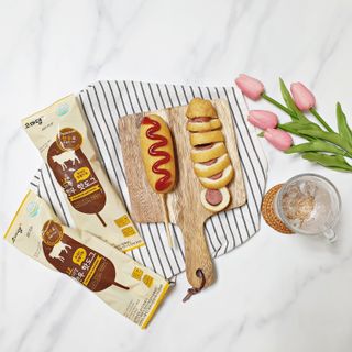 오마뎅 한우핫도그 — 5점을 준 리뷰어가 2021년 6월 올린 사용 사진